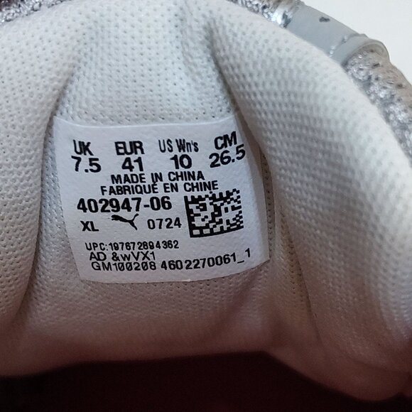 Puma Milenio Tech IMEVA Softfoam+ Womens US 10 Athletic Sneakers ArchTec Outsole - Picture 10 of 12